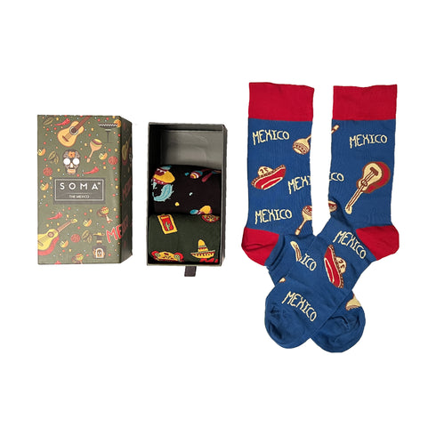 Κάλτσες Viva La Mexico Λεπτές 3pack (code 9004)