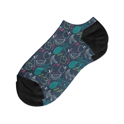 Κάλτσες #doyoudaresocks Digital Printed Σοσόνια Neon Fruits (code 50016)
