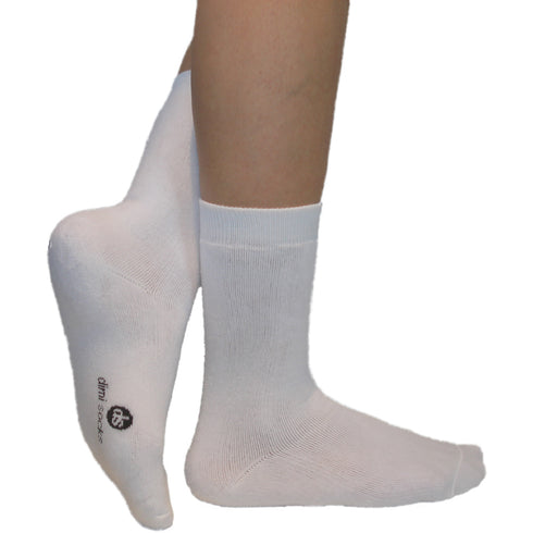 Κάλτσες Dimi Socks πετσετέ εσωτερικό Βαμβακερές 95% ΛΕΥΚΕΣ