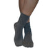 Dimi Socks with turned elastic (95% cotton) CHARCOAL