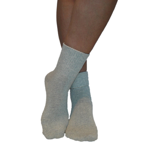 Κάλτσες Dimi Socks με γυριστό λάστιχο (Βαμβάκι 95%) ΓΚΡΙ