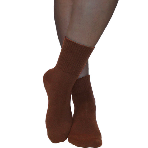 Κάλτσες Dimi Socks με γυριστό λάστιχο (Βαμβάκι 95%) ΚΑΦΕ