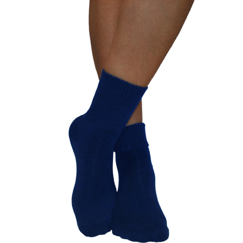 Κάλτσες Dimi Socks με γυριστό λάστιχο (Βαμβάκι 95%) ΜΠΛΕ