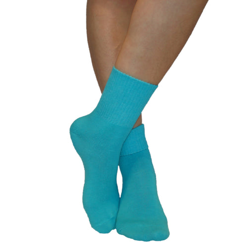 Κάλτσες Dimi Socks με γυριστό λάστιχο (Βαμβάκι 95%) ΤΙΡΚΟΥΑΖ