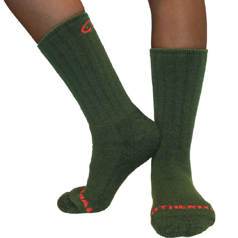 Κάλτσες Dimi Socks Thermal Χοντρές merino wool ΧΑΚΙ