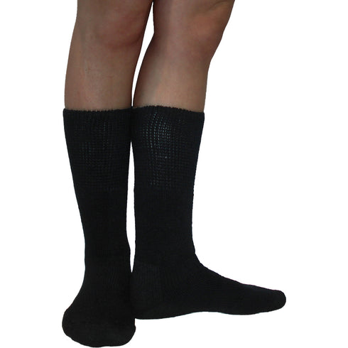 Κάλτσες Racing Dimi Socks Γυναικείες Ισοθερμικές ΜΑΥΡΕΣ