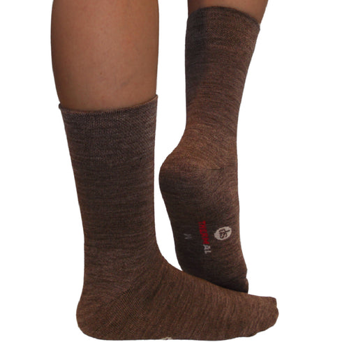 Κάλτσες Dimi Socks all-day Θερμικές merino wool ΚΑΦΕ