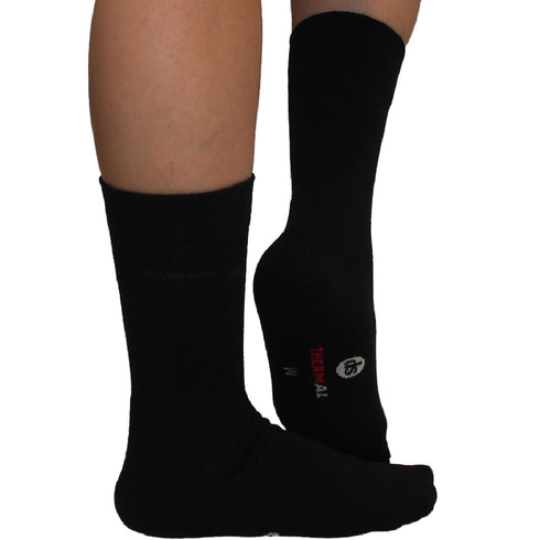 Κάλτσες Dimi Socks all-day Θερμικές merino wool ΜΑΥΡΕΣ