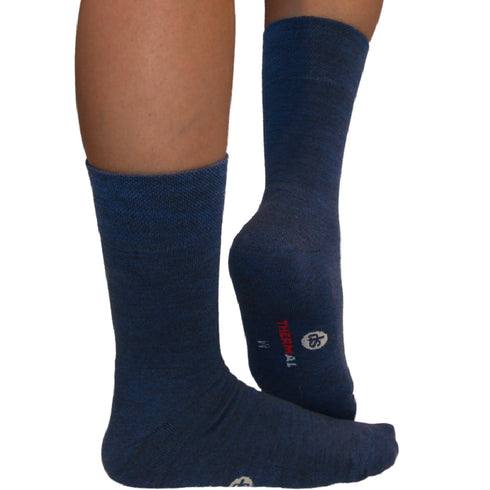 Κάλτσες Dimi Socks all-day Θερμικές merino wool ΜΠΛΕ