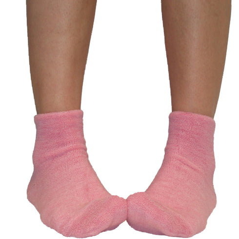 Κάλτσες Dimi Socks Ύπνου Θερμικές merino wool ΡΟΖ