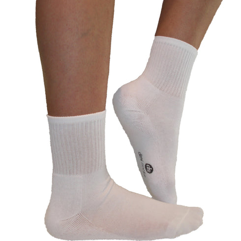 Κάλτσες Dimi Socks Αθλητικές Καθημερινές ΛΕΥΚΕΣ (95% βαμβάκι)