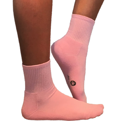 Κάλτσες Dimi Socks Αθλητικές Καθημερινές ΡΟΖ (95% βαμβάκι)