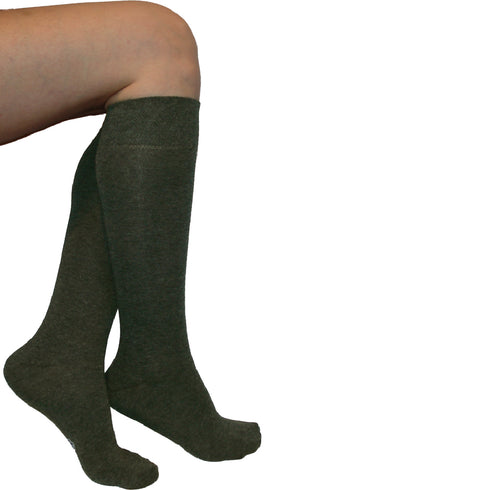 Dimi Socks knee length CHARCOAL (95% cotton)