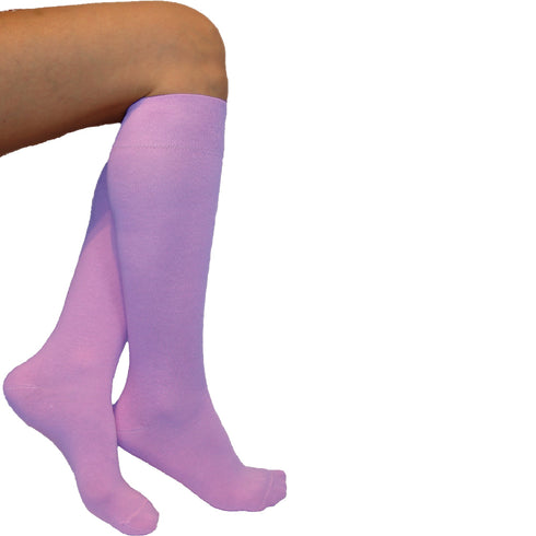 Dimi Socks knee length PURPLE (95% cotton)
