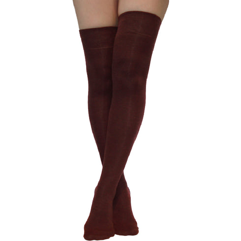 Dimi Socks over the knee BROWN (95% cotton)