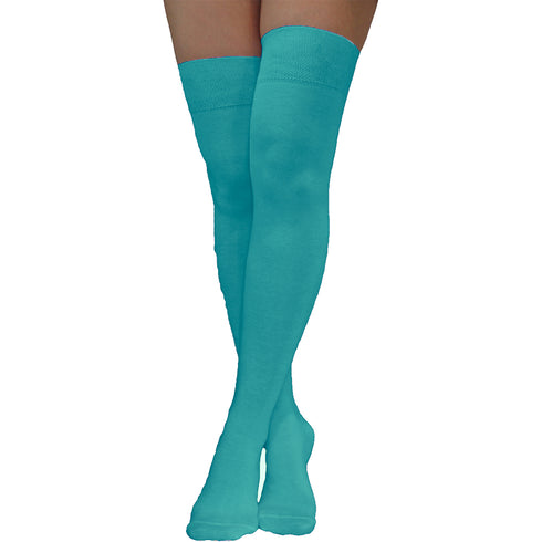 Dimi Socks over the knee TURQUOISE (95% cotton)