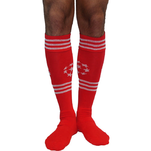 Κάλτσες Dimi Socks Ποδοσφαίρου ΚΟΚΚΙΝΕΣ