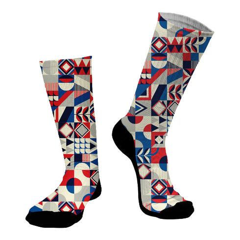 Κάλτσες #doyoudaresocks Digital Printed SuperSport Modern Motivo (code 70030)
