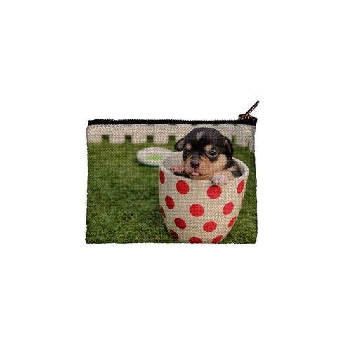 Η Δική Σας Φωτογραφία Εκτυπωμένη Λινό Πορτοφολάκι 10x15