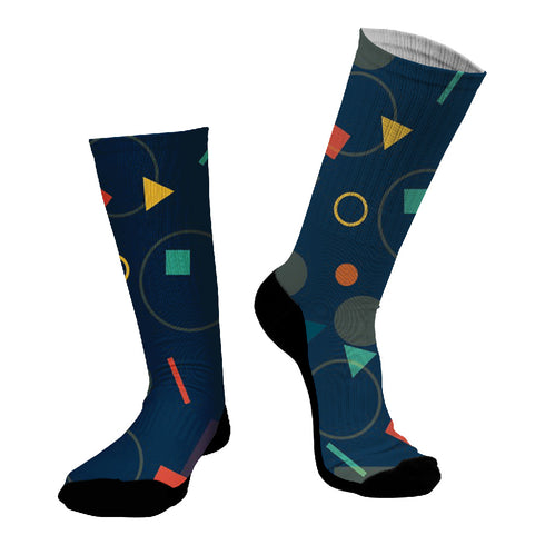 Κάλτσες #doyoudaresocks Digital Printed SuperSport Shapes (code 70034)
