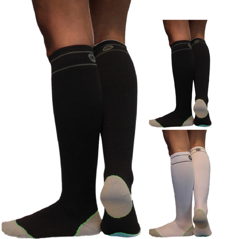Κάλτσες Dimi Socks διαβαθμισμένης συμπίεσης comfort® 3.0 (2 Μαύρα- 1 Λευκό)