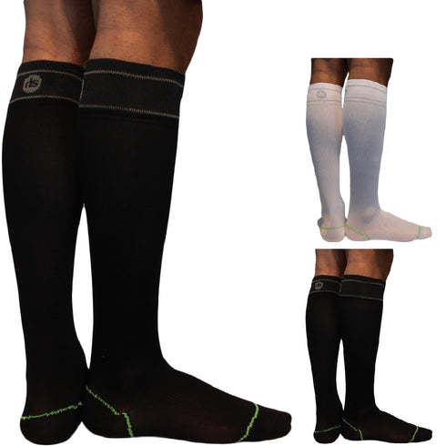 Κάλτσες Dimi Socks διαβαθμισμένης συμπίεσης Super Slim® 3.0 (2 Μαύρα- 1 Λευκό)