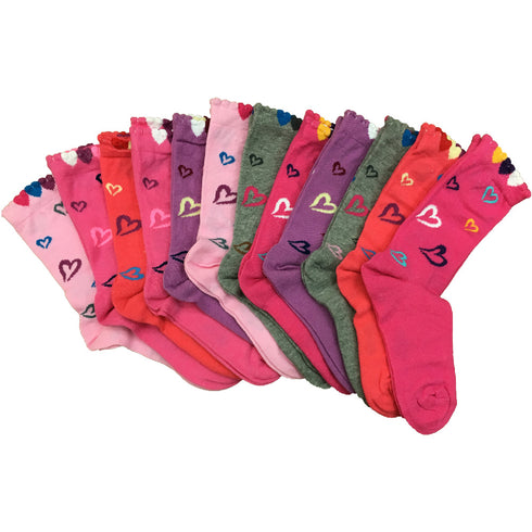 Καλτσάκια Κοριτσιού Design 10 + 2 ΔΩΡΟ