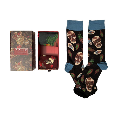 Κάλτσες Skulls Addict Λεπτές 3pack (code 9006)