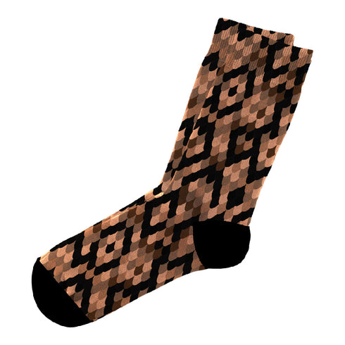 Κάλτσες #doyoudaresocks Digital Printed Casual Snake Skin (code 60040)