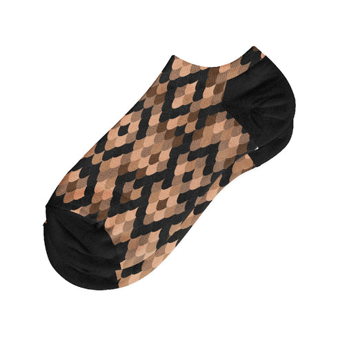 Socken #doyoudaresocks Digital bedruckte Socken Schlangenhaut (Code 50042)