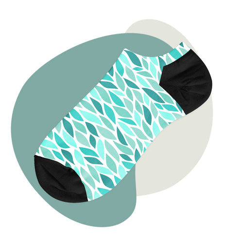 Κάλτσες #doyoudaresocks Digital Printed Σοσόνια Leafs (code 50003)