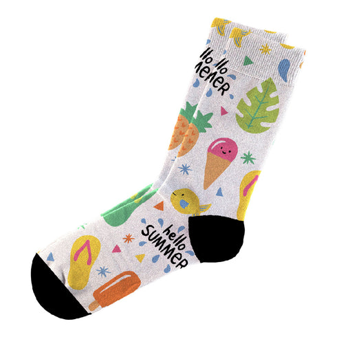 Κάλτσες #doyoudaresocks Digital Printed Casual Hello Summer (code 60025)