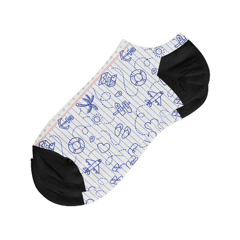 Κάλτσες #doyoudaresocks Digital Printed Σοσόνια Notepad (code 50028)