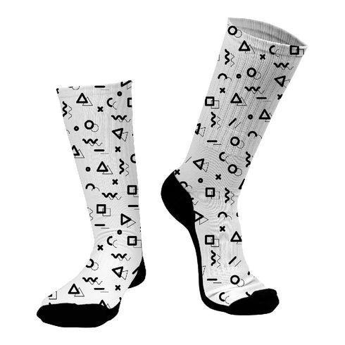 Κάλτσες #doyoudaresocks Digital Printed SuperSport Symbols (code 70039)
